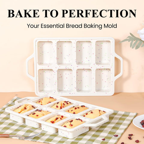 FUNBAKY flexible unbreakable silicone molds for durable, reusable baking