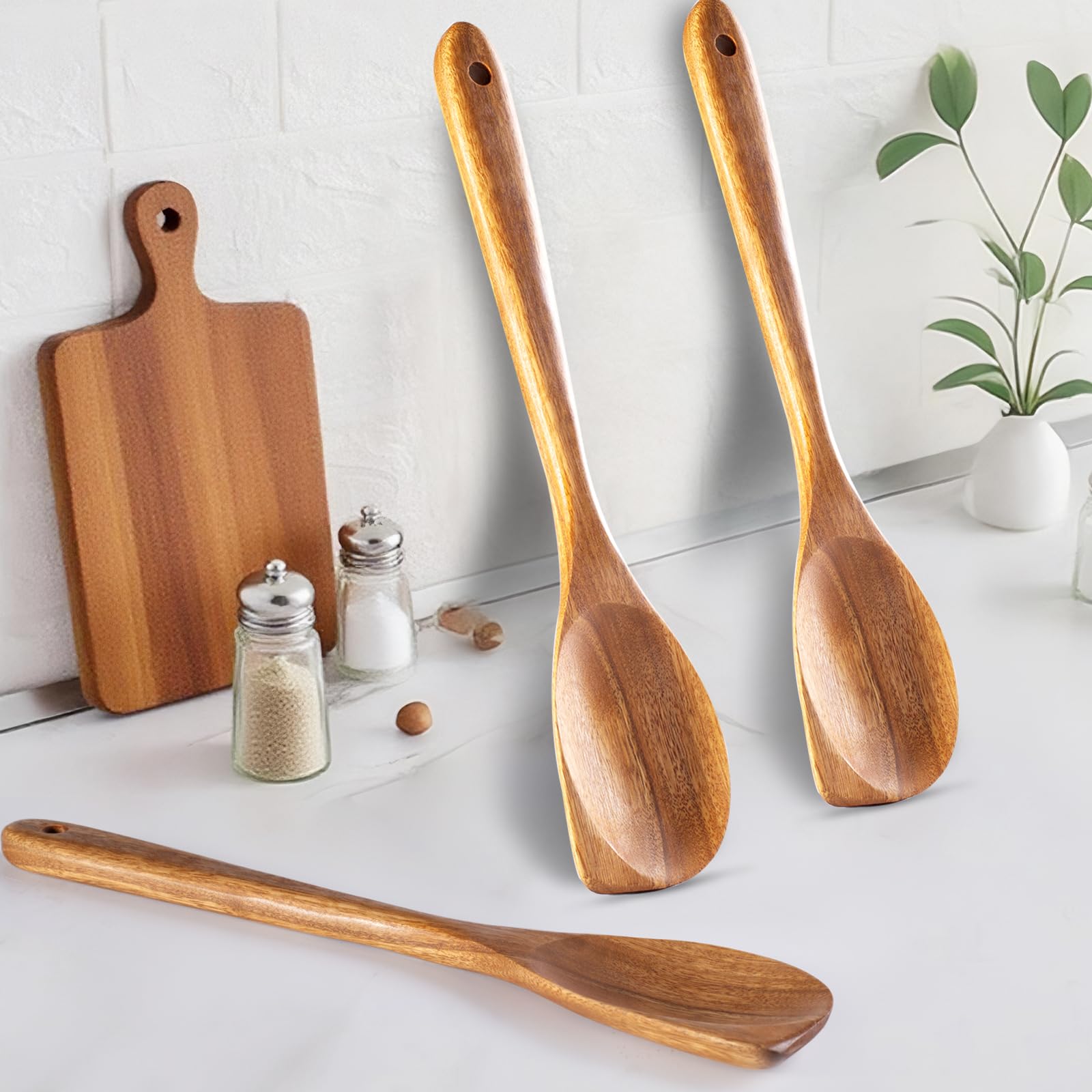 FunCee Acacia Spoons easy care with hand washing