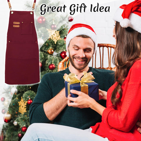 FunChaos versatile apron for cooking, painting, and crafting tasks