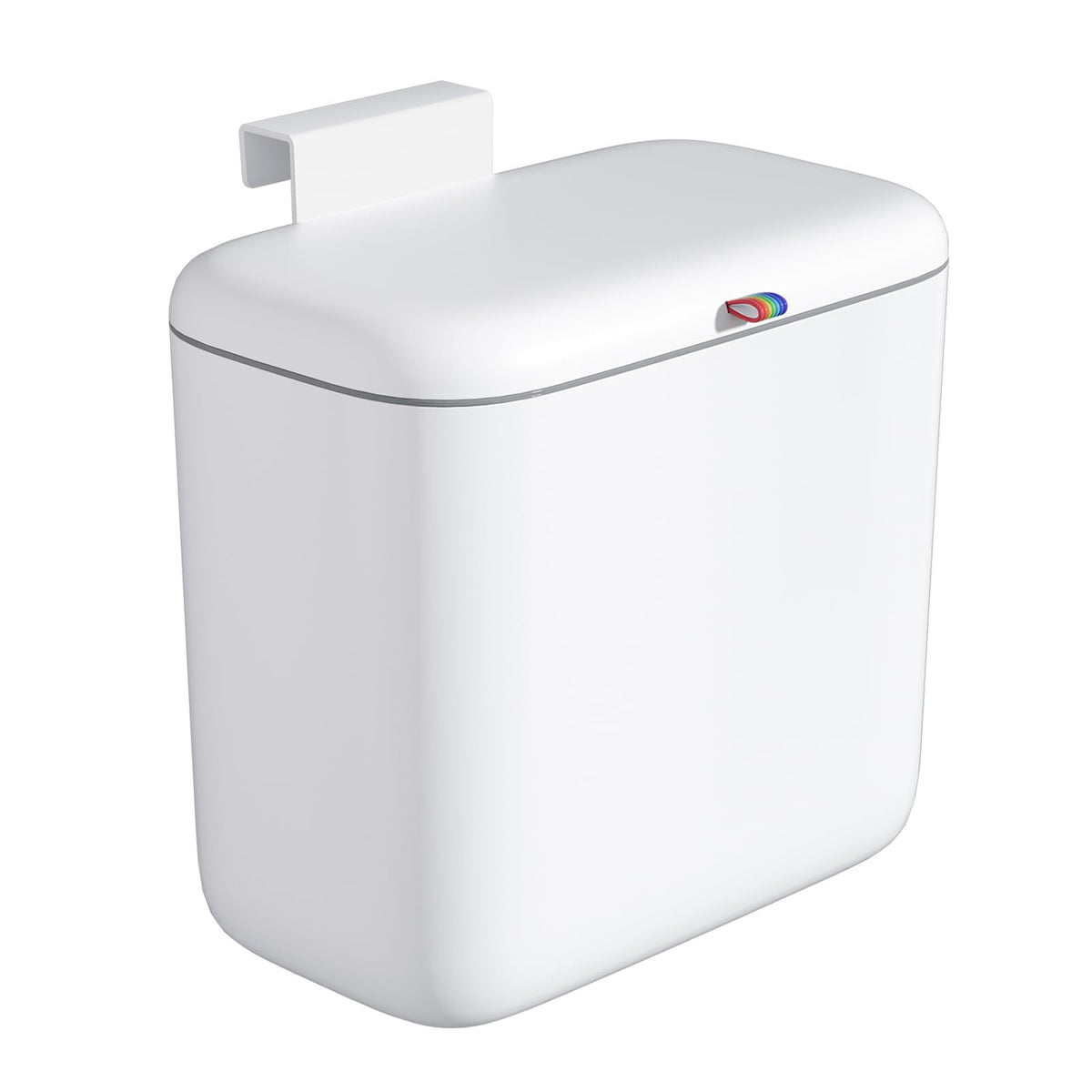 Funest compost bin countertop lid keeps waste contained and odors minimal.