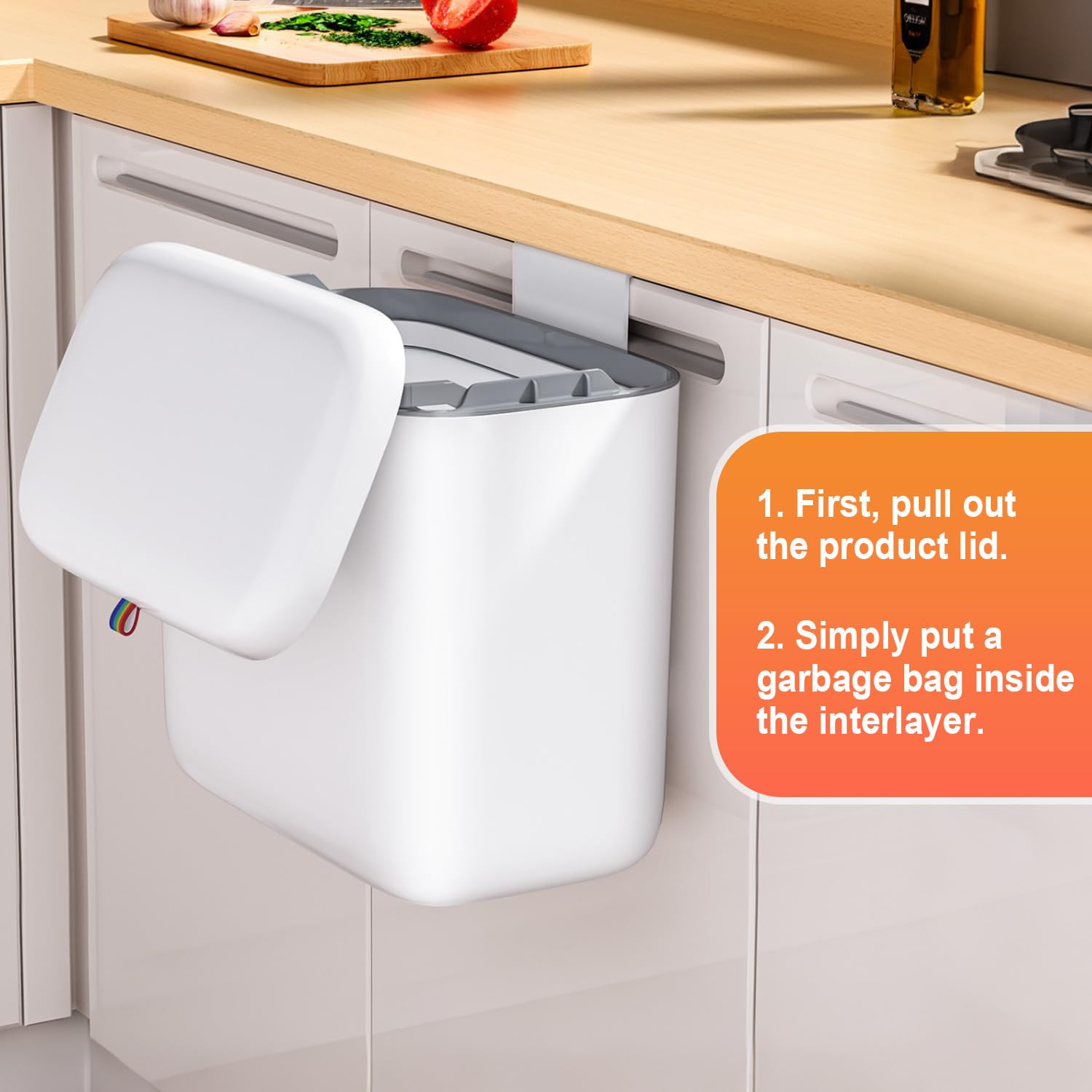 Funest versatile design for kitchen, RV, bathroom, and office.