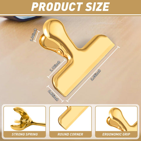 FUNFERY wide-mouth chip clip on bag for a quick seal