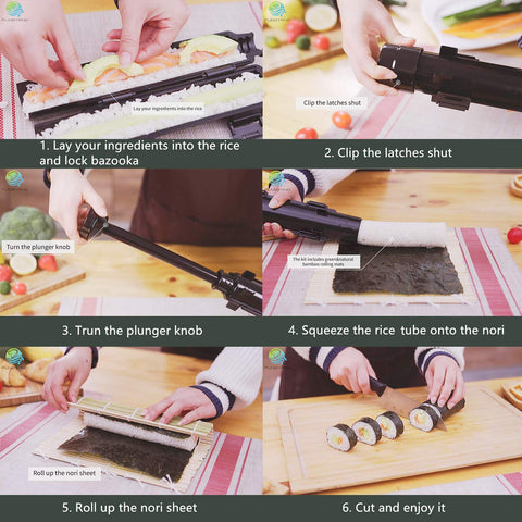 FUNGYAND bamboo chopstick holders keep serving area neat.