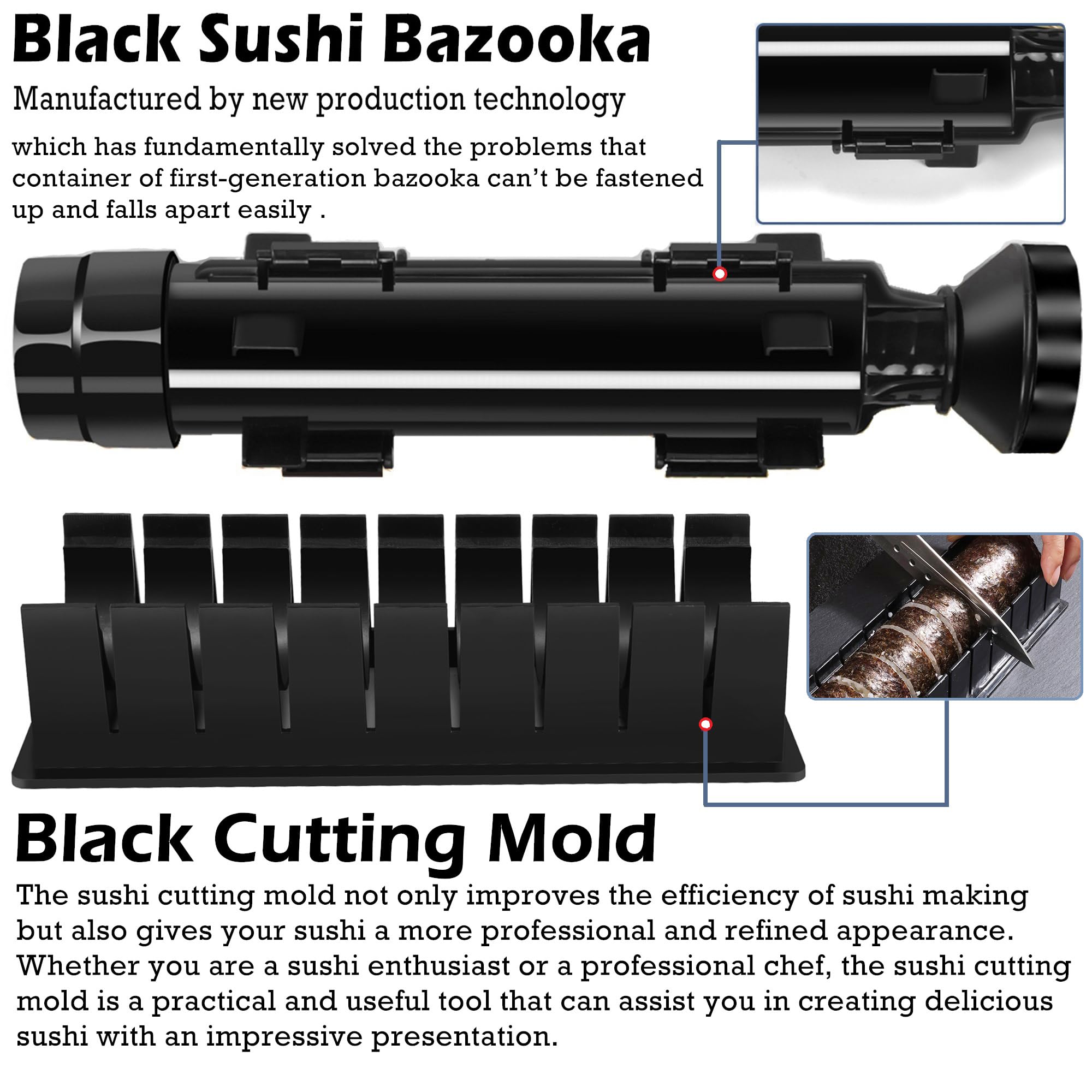 FUNGYAND Musubi maker ready to form handheld pressed snacks.