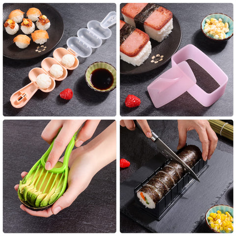FUNGYAND Sushi knife delivers clean cuts for flawless pieces.