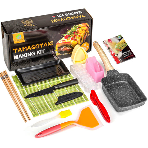 FUNGYAND Tamagoyaki pan outer view showing premium 5x7-inch skillet