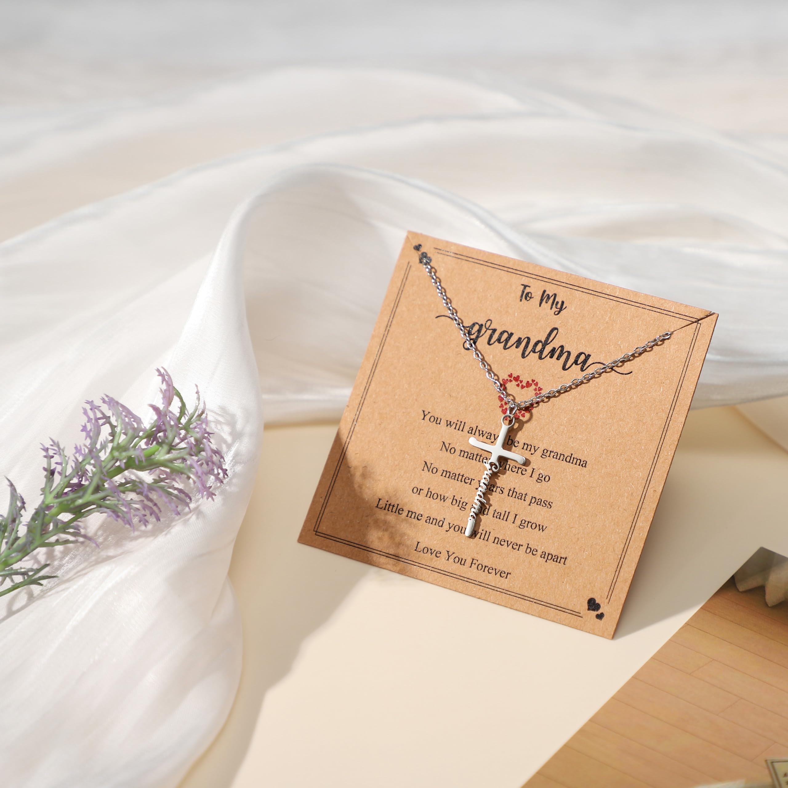 FUNICGIF elegant necklace with dried flowers for a timeless look