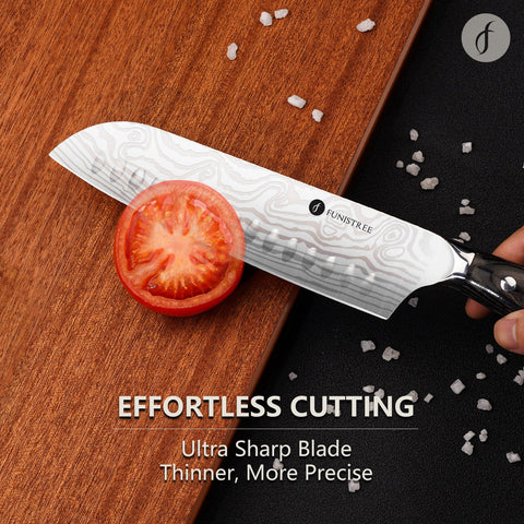 Funistree 5-inch utility knife for precise small cuts.