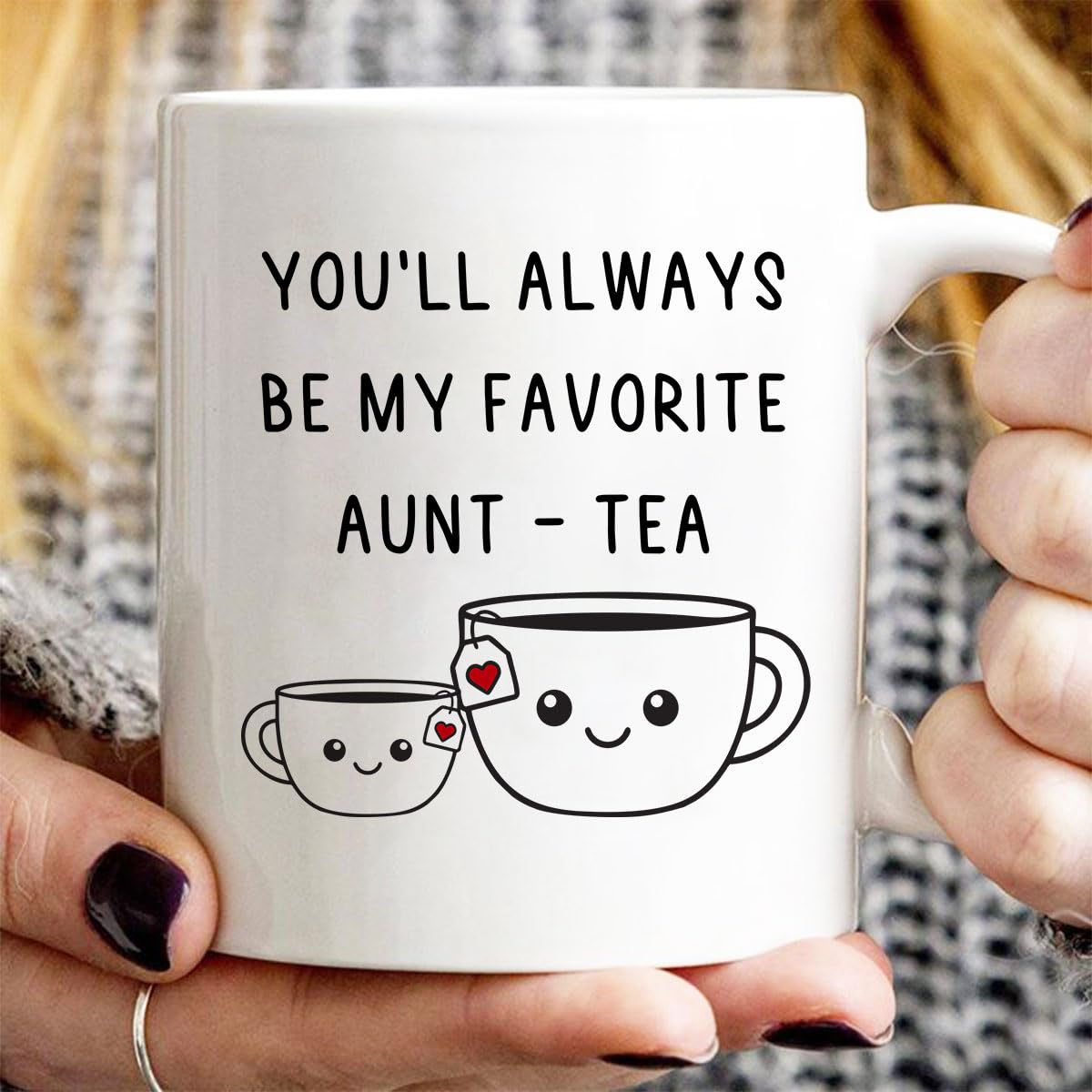 FUNITZ Aunt gift from niece or nephew celebrates family with warmth