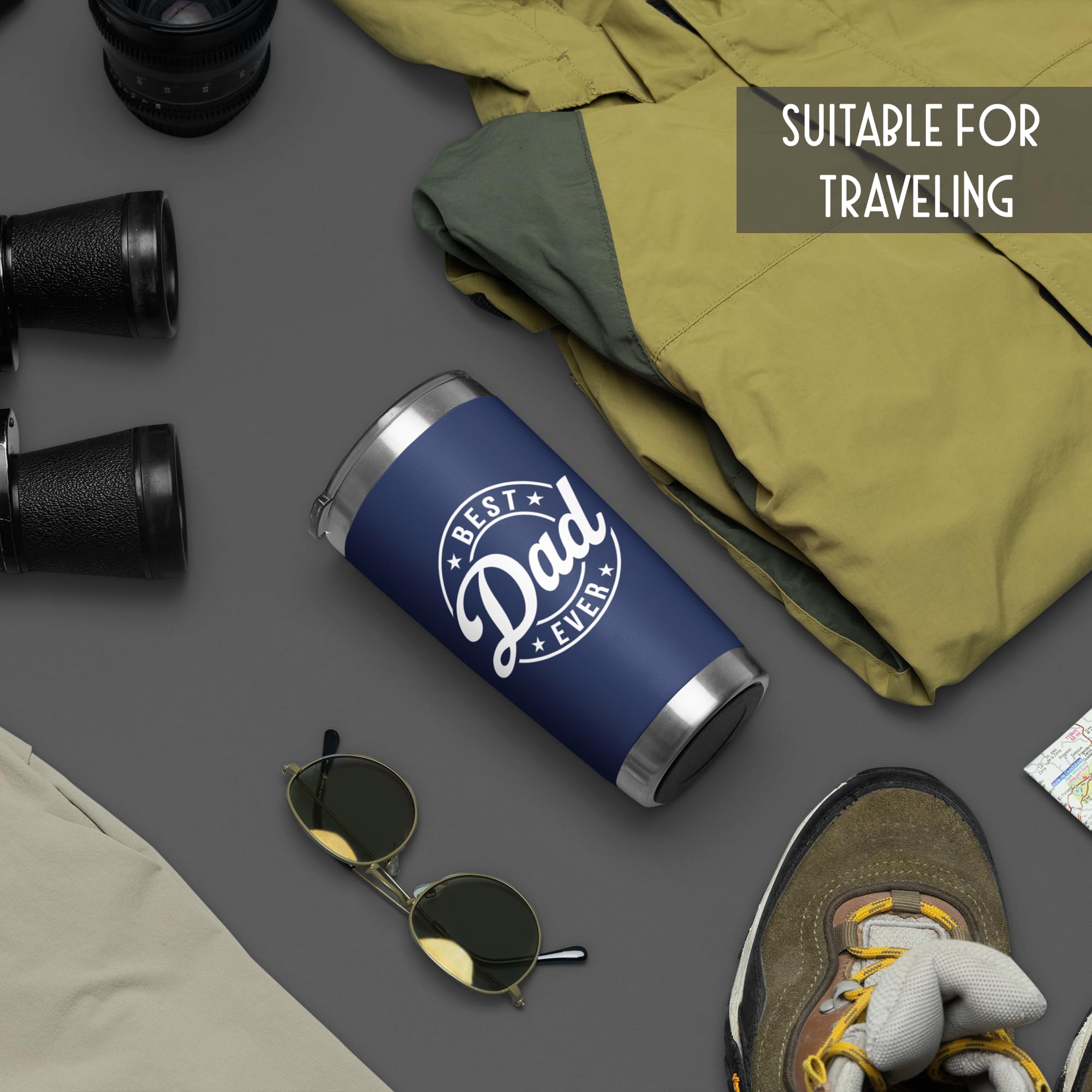 FUNITZ 20oz tumbler on desk with gift-ready presentation.