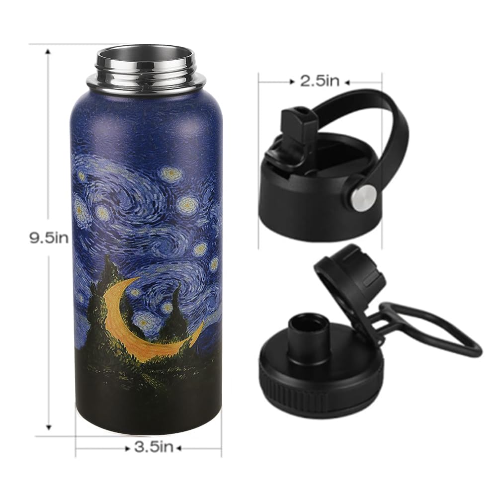 Funkrin premium 18-8 stainless steel bottle is BPA-free and rust-resistant.
