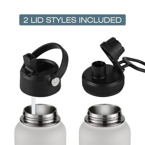 Funkrin spout lid showing fast-flow action for quick hydration.