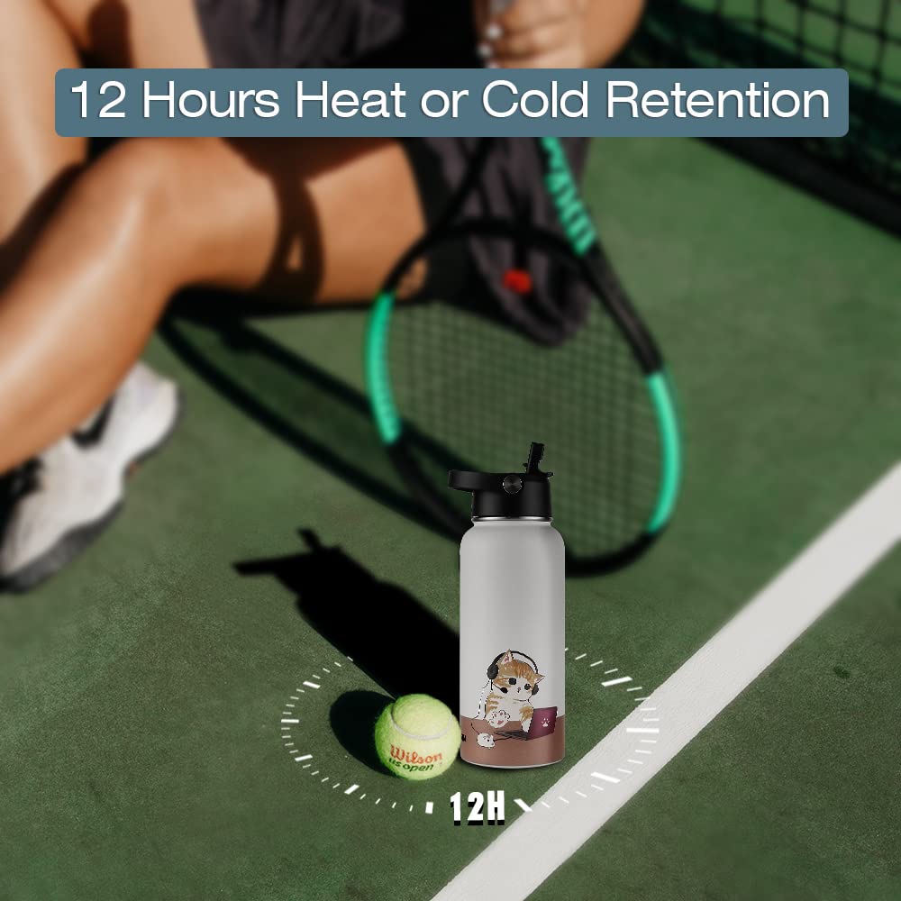 Funkrin vacuum insulation keeps drinks hot or cold for hours.