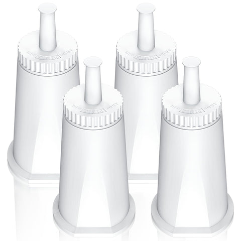 Funmit 4-pack replacement water filters for Breville espresso machines maintain flavor and protect the machine.