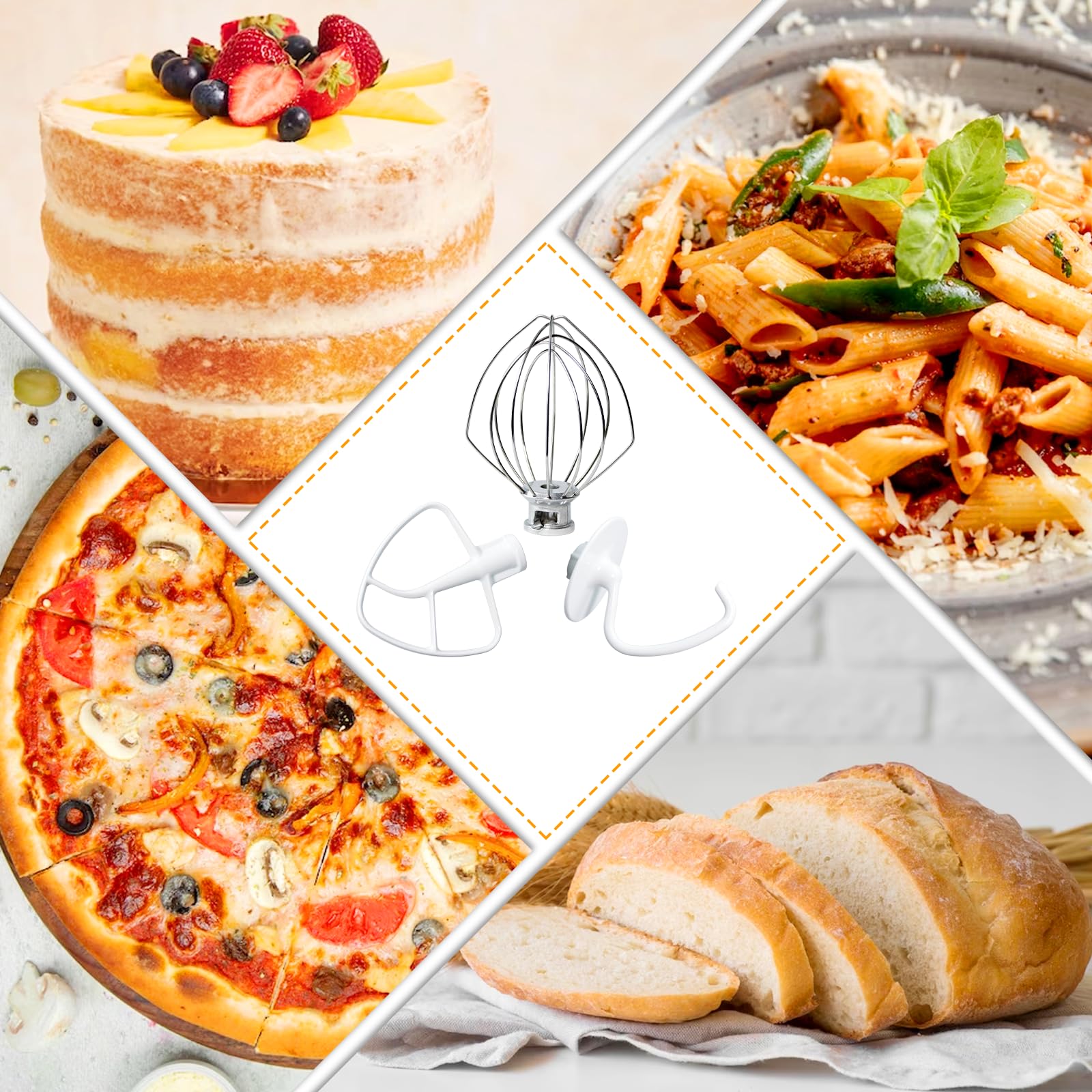Funmit mixer accessory set offers a complete replacement pack.