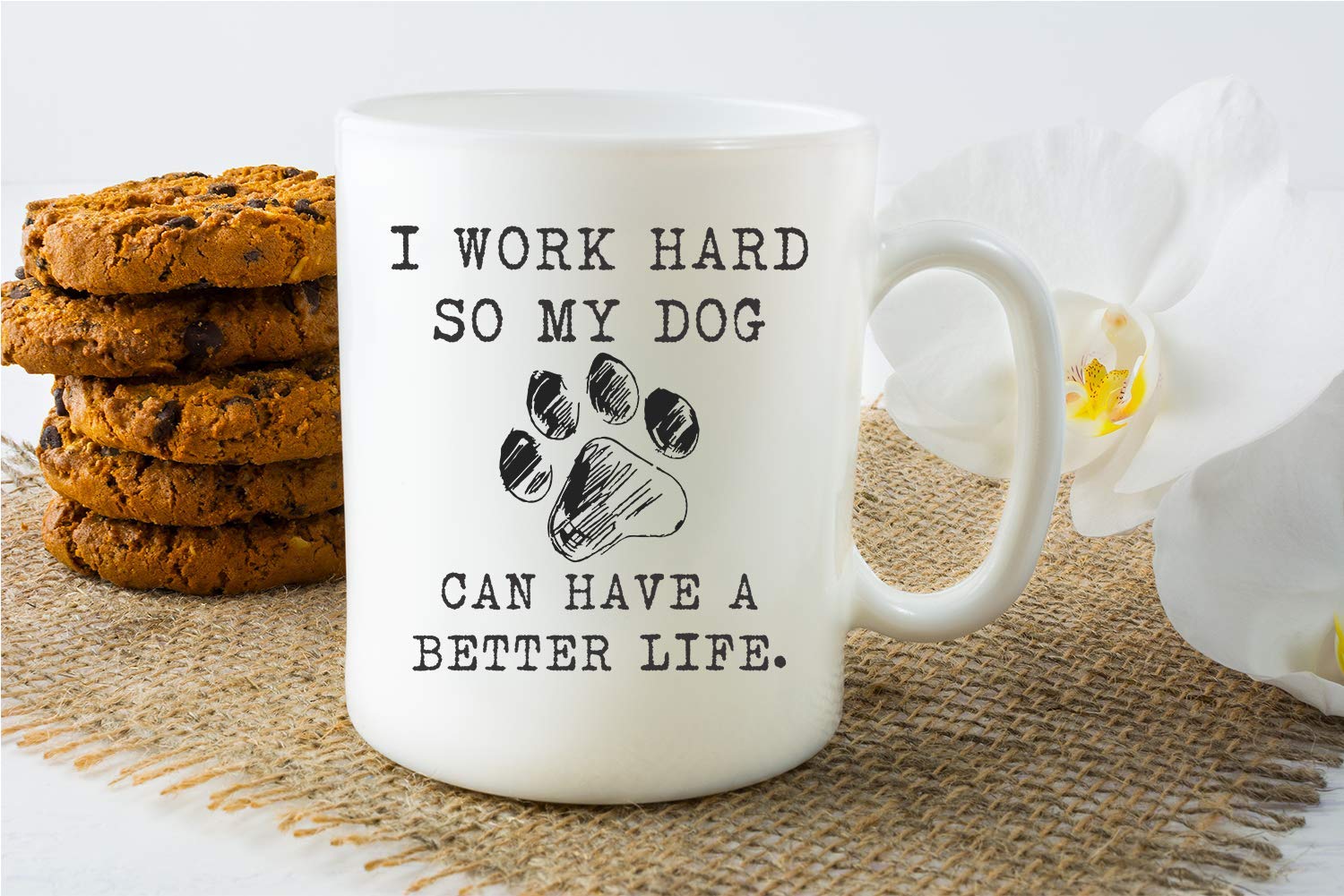 Funnwear microwave and dishwasher safe mug for everyday use.