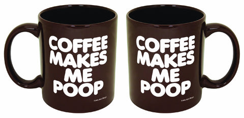 Funny Guy Mugs Coffee Makes Me Poop mug dishwasher microwave safe for everyday use