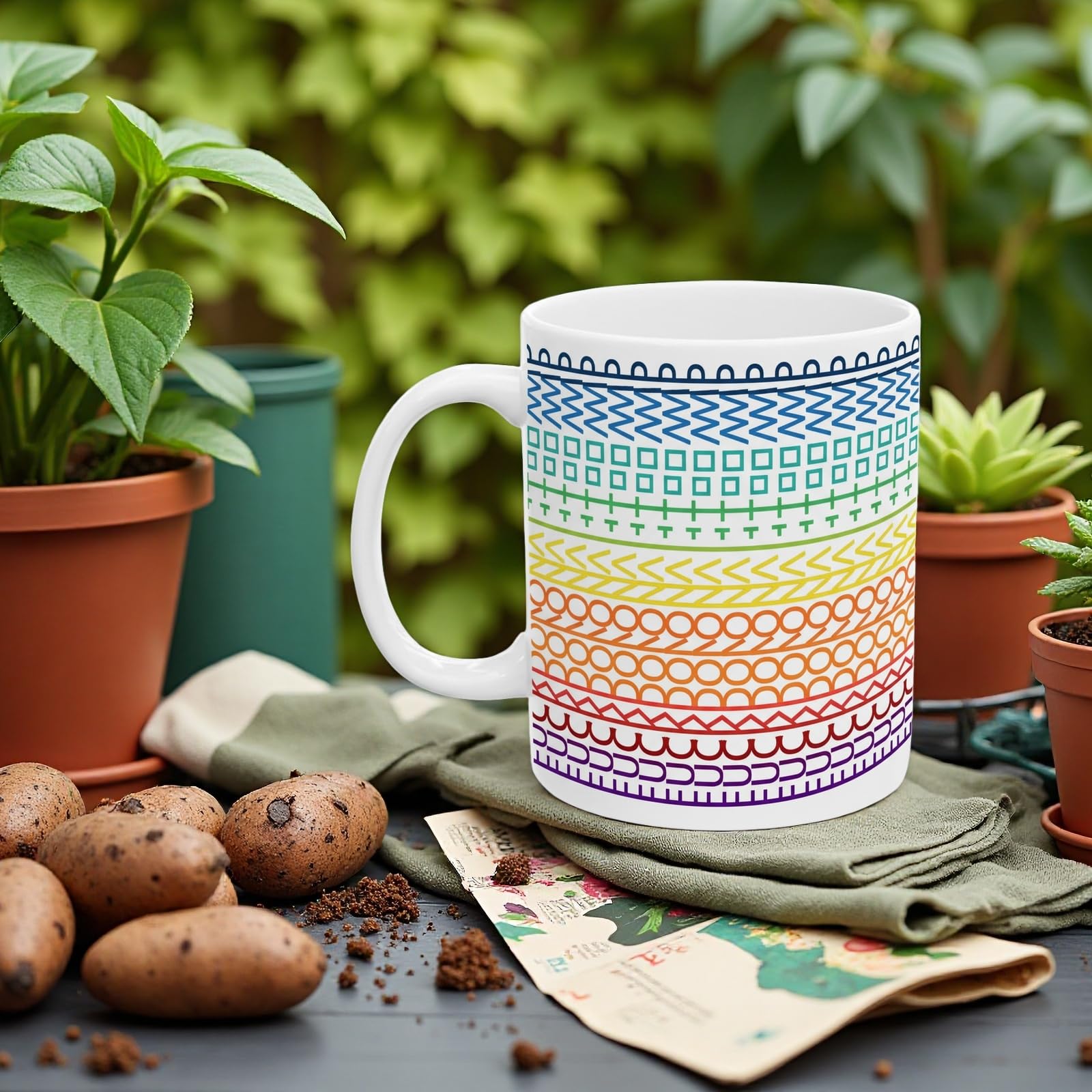 Funny Hidden Message Mug comfy-hold finish feels smooth and easy to grip.