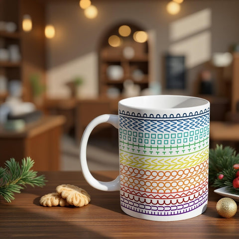 Funny Hidden Message Mug dishwasher-safe construction ensures easy cleanup after busy mornings.