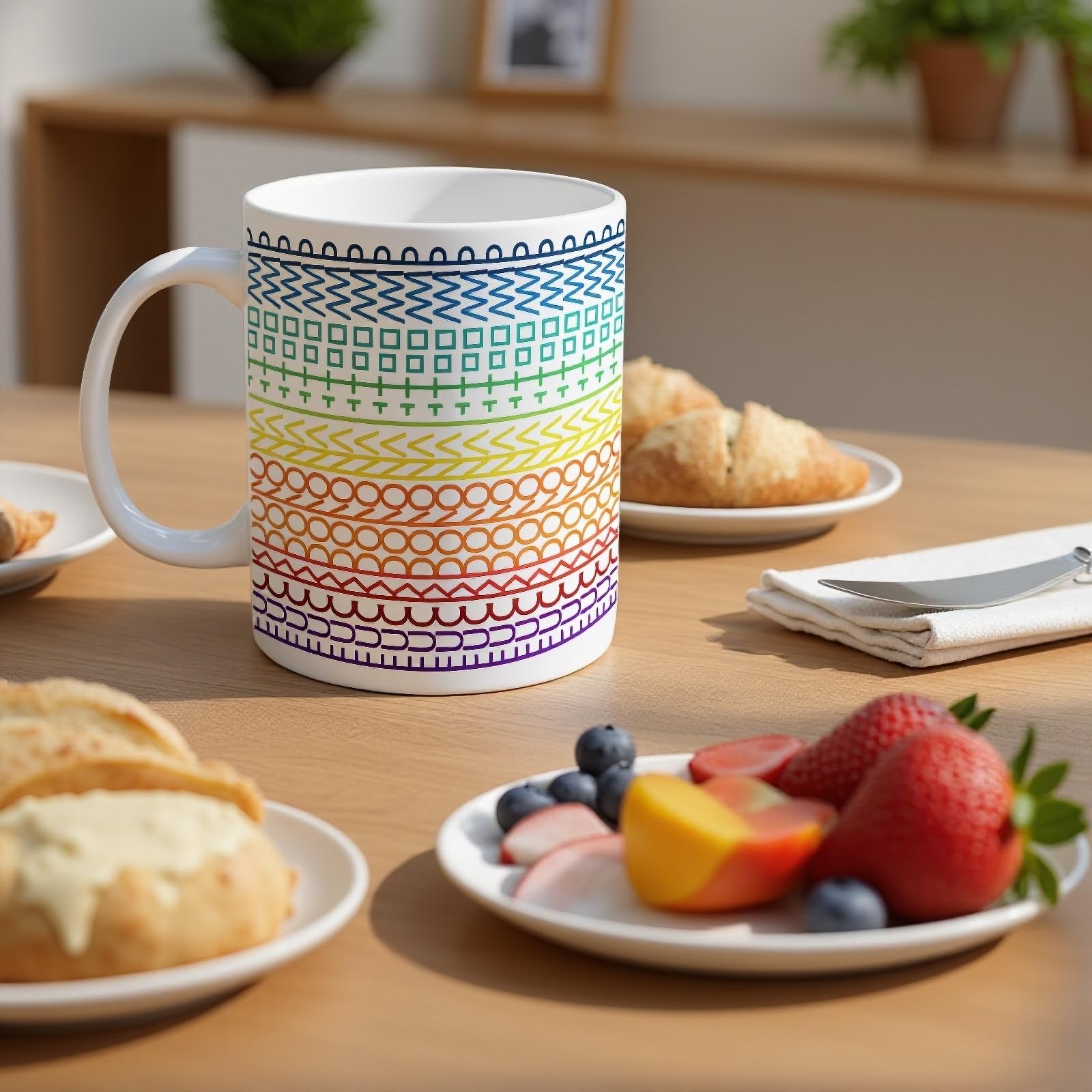 Funny Hidden Message Mug premium-ceramic features lead-free, durable construction for daily use.