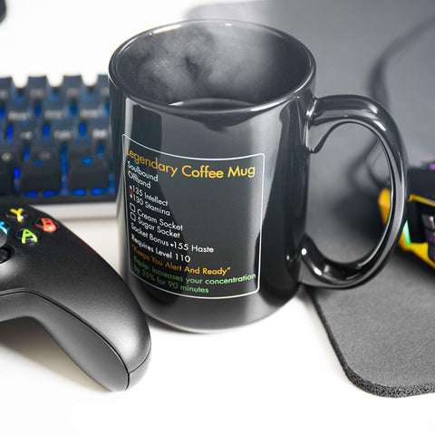 Funny Mugs LOL MMO mug arrives in a gift box, ready to gift.