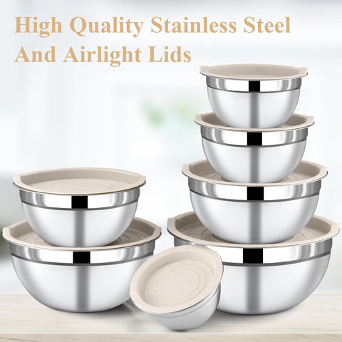 Funnydin 1.5qt mixing bowl for eggs and sauces with durable finish.