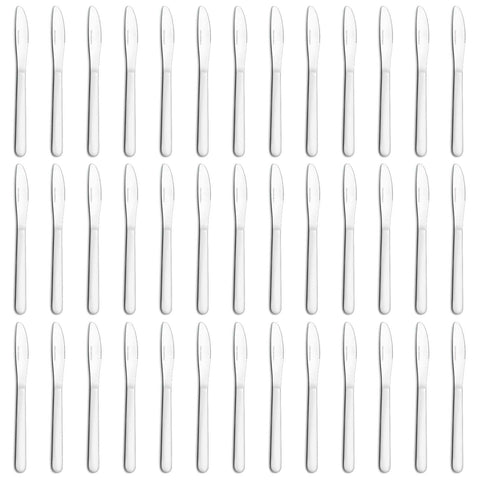 Funnydin 36-piece dinner knives set with mirror-polish finish for everyday meals.