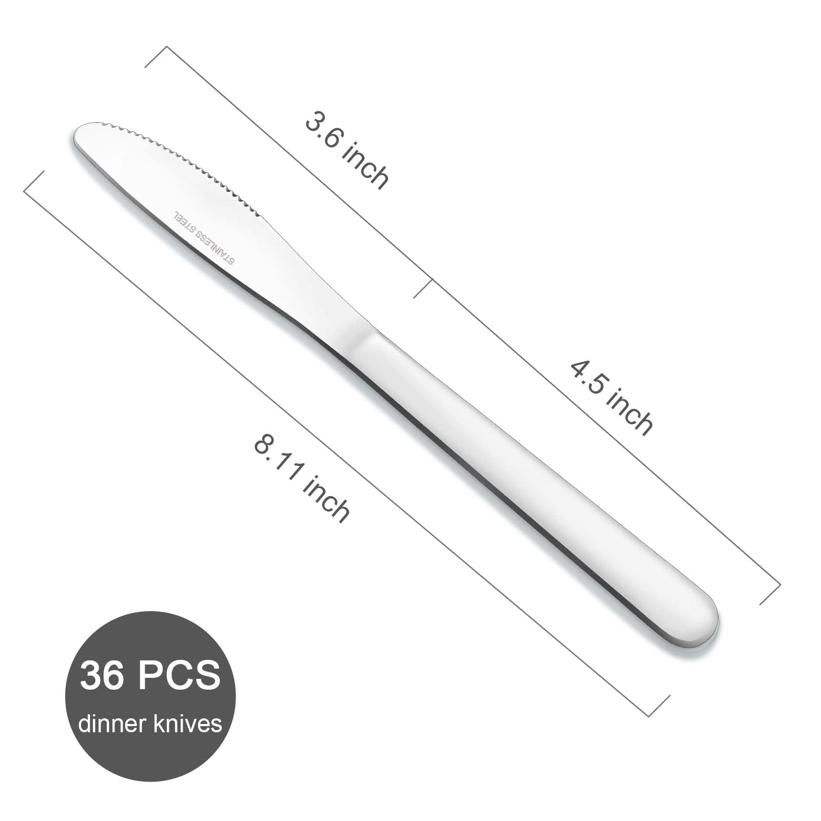 Funnydin dishwasher-safe knives shown in a tidy kitchen for easy cleanup.