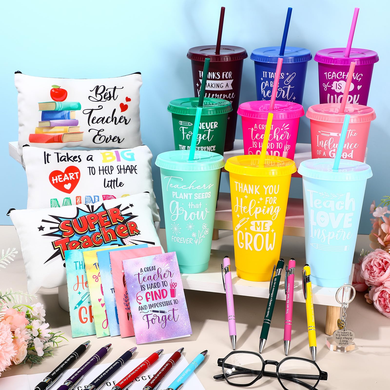 Funnymoom 50-piece gift set packaging idea for principals and staff.