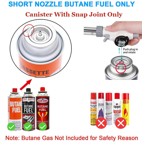 FunOwlet torch featuring adjustable flame for caramelizing