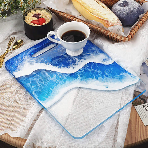 FUNSHOWCASE XL coaster mold provides large, durable serving surfaces.