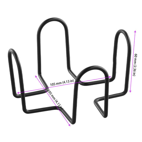 Funsuei open-design coaster rack for quick addition and removal of coasters.