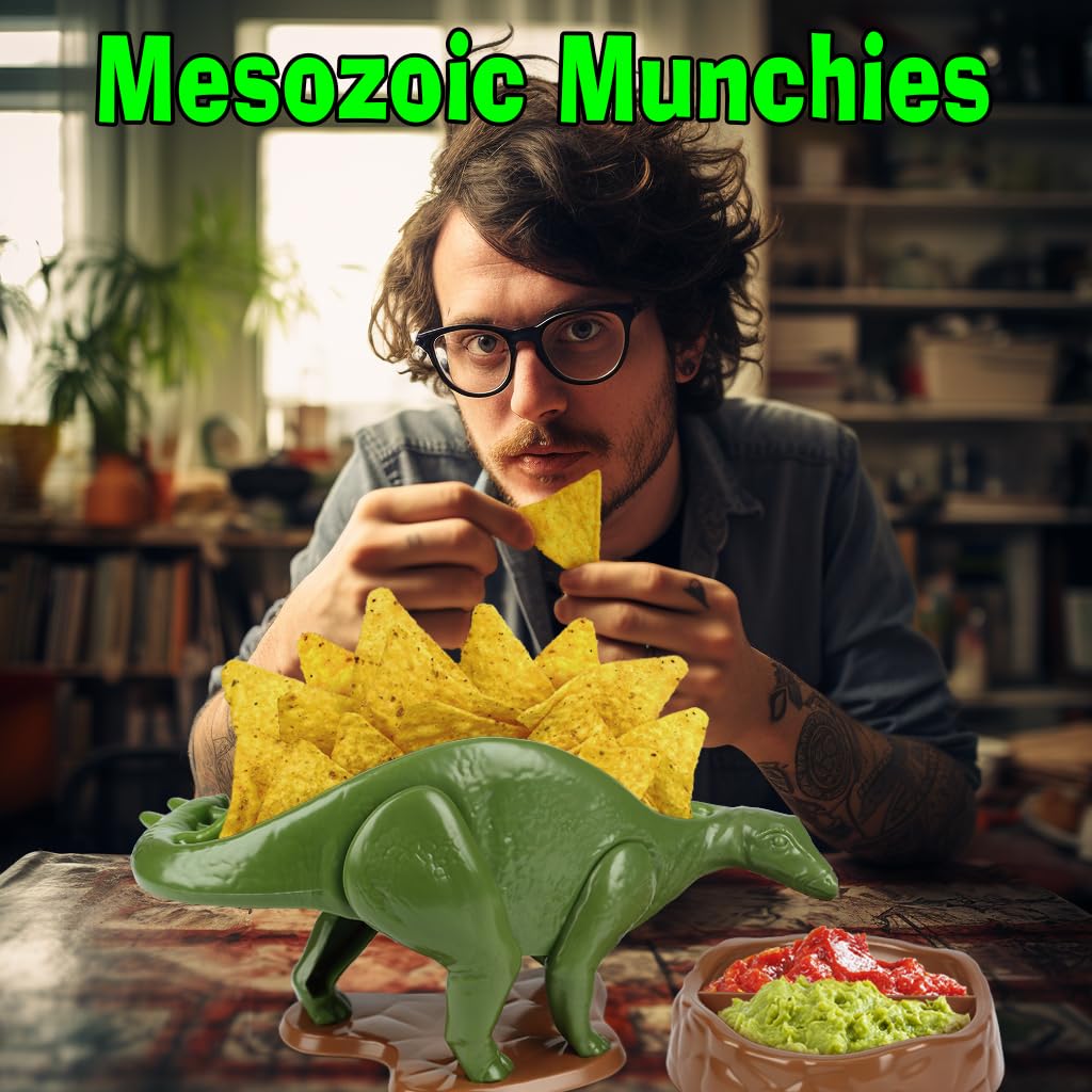 Funwares Nachosaurus kid-friendly mealtime fun