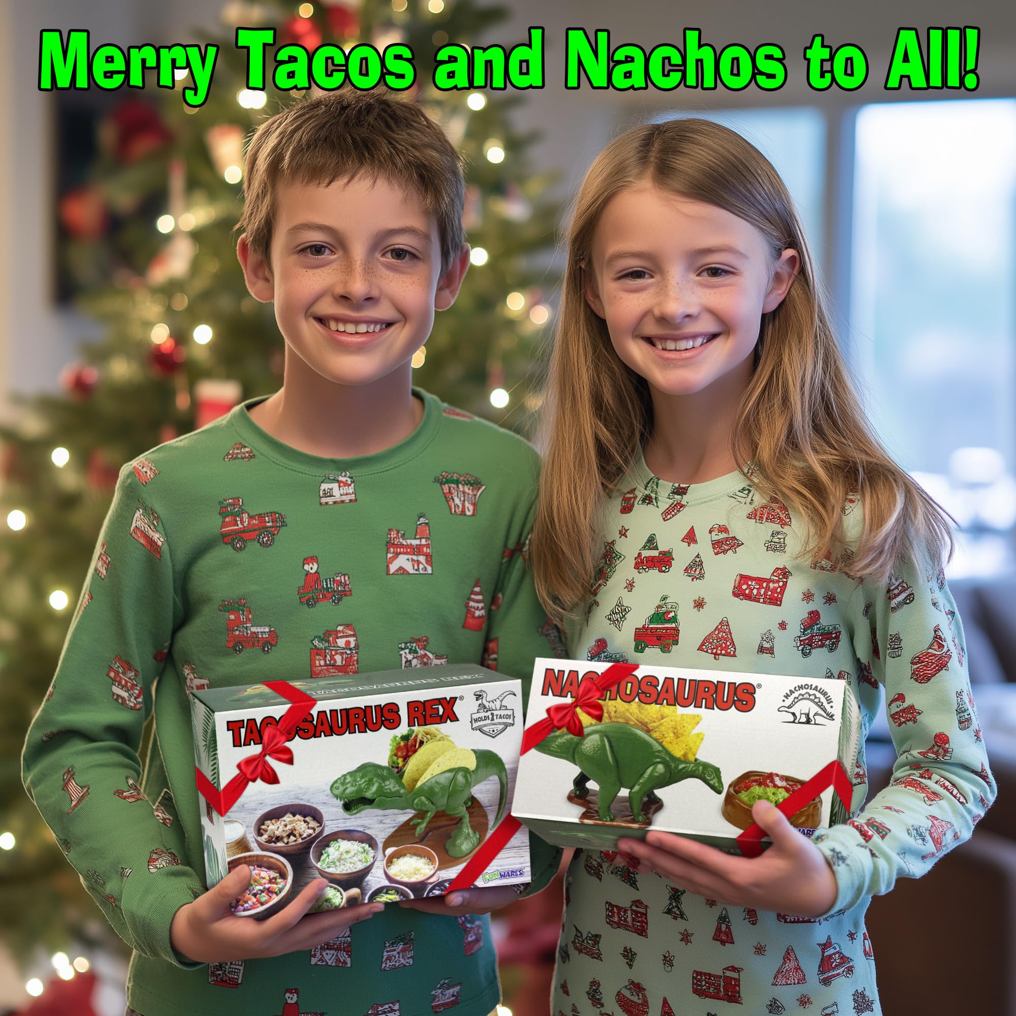 Funwares Tacosaurus kids meal image for kid-friendly fun