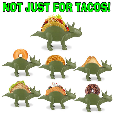 Funwares Tricerataco desk-accessory showcases gift-ready decor and playful kitchen charm.