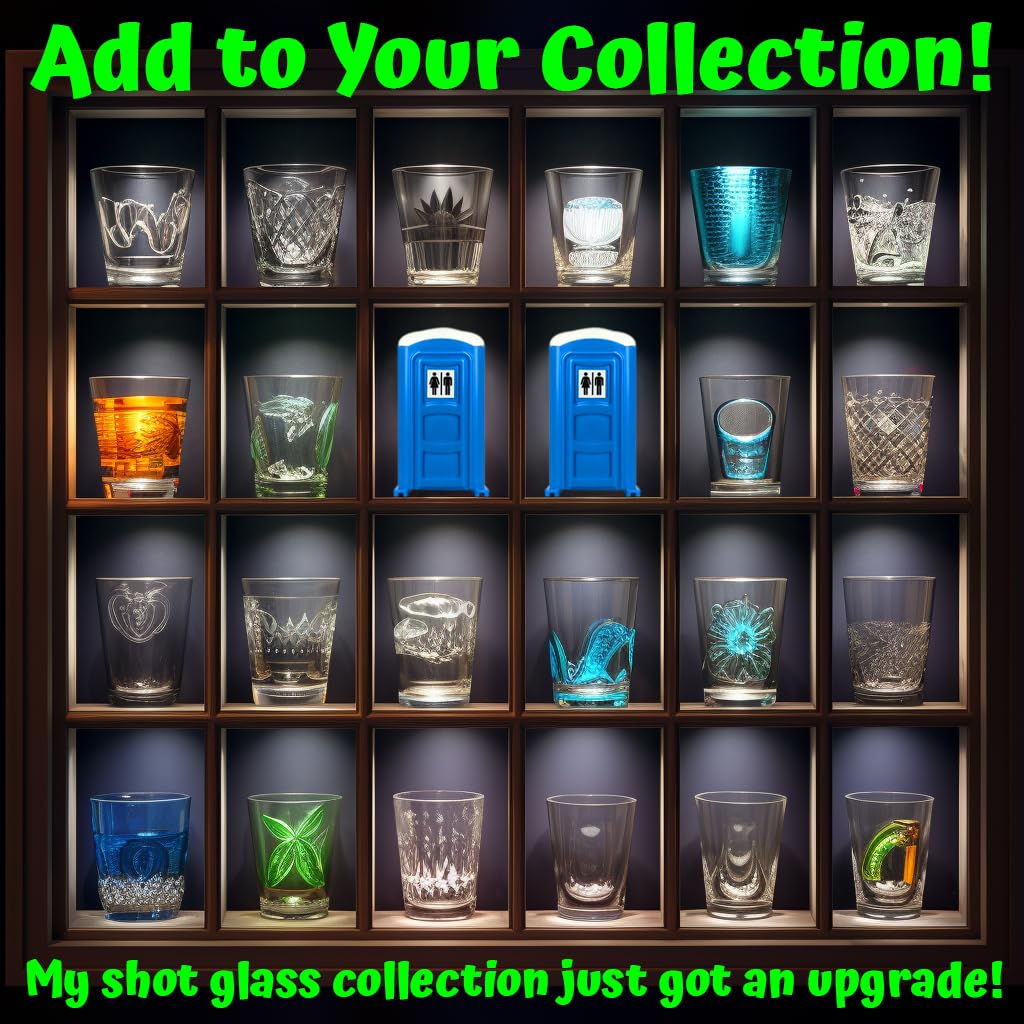 Funwares White Elephant gag gift shot glasses spark playful group photos