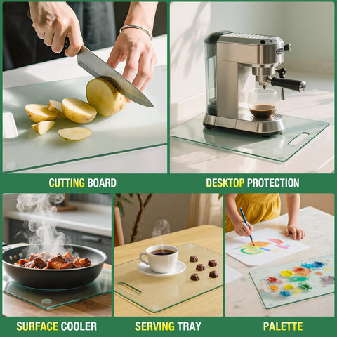 FUOAUYK multipurpose board doubles as serving tray and cheese board