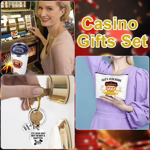 Furbeko Queen of the Machine gift packaging showcasing premium casino-themed set