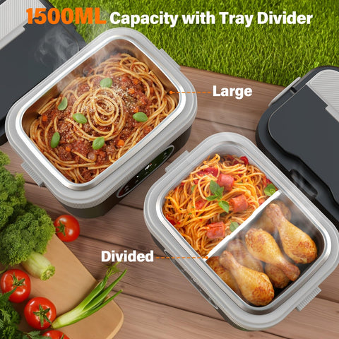 Furnovo 1-5L container interior in BPA-free stainless steel