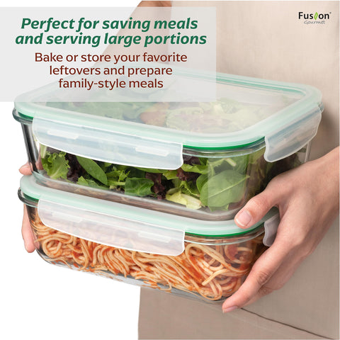 Fusion Gourmet dishwasher-safe cleanup for easy washing