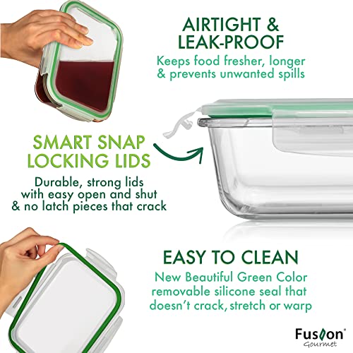 Fusion Gourmet trusted glass storage solution for your kitchen.