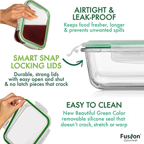 Fusion Gourmet trusted glass storage solution for your kitchen.