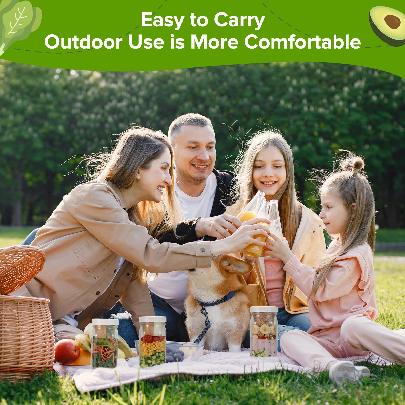 Fusnugk 32 oz jars are BPA-free and food-grade for safe storage.