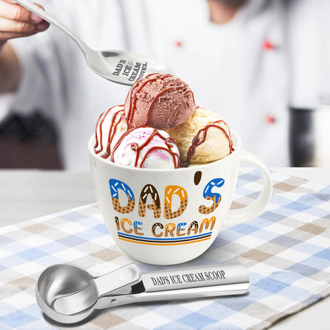 FUTBU Family Time Gift Idea showing dad enjoying dessert moments.