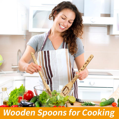 FUTERLY Friends spoons feature lobster, turkey, and sofa patterns for fun cooking moments.