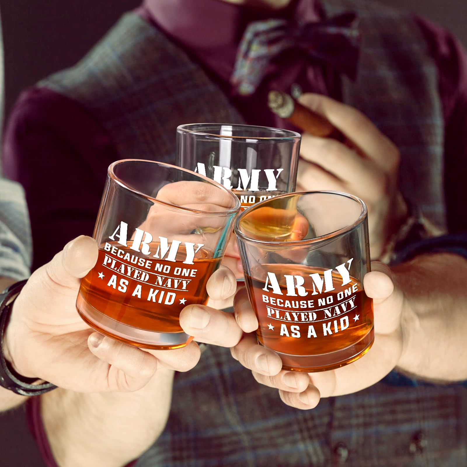 Futtumy premium glass suited for retirements, promotions, or enlistment celebrations.
