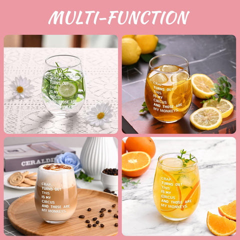 Futtumy Christmas-ready wine glass, a thoughtful gift idea.