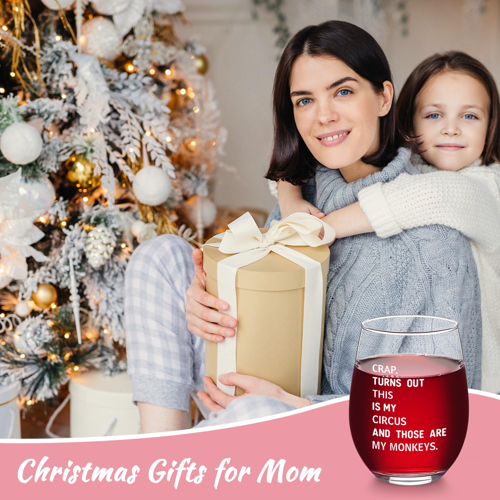 Futtumy clear-glass with bold decal, perfect for gifting.