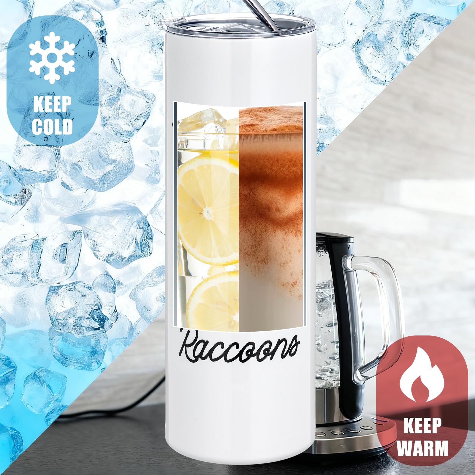 FuWeave raccoon gift set display, ready for gifting on special occasions.