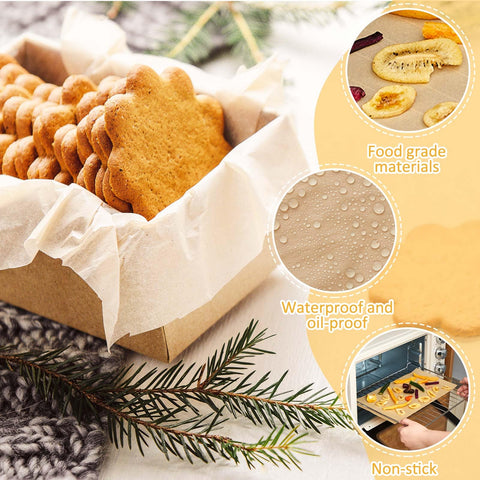 Medium 17.3x6.9 inch sheets provide versatile tray compatibility.